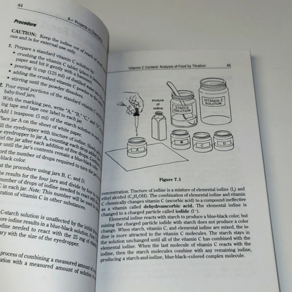 Chemistry Project /Science Fair Book: "A+ Projects in Chemistry" by VanCleave - Picture 8 of 10